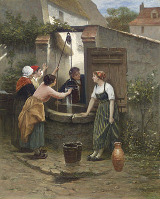 Paul Seignac : By the Well