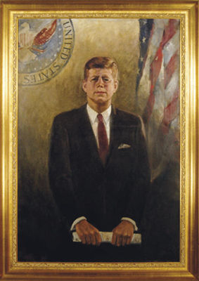 Jack Callahan : Portrait of President John F. Kennedy