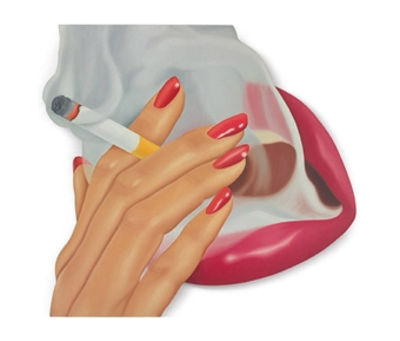 Tom Wesselmann : Smoker #9