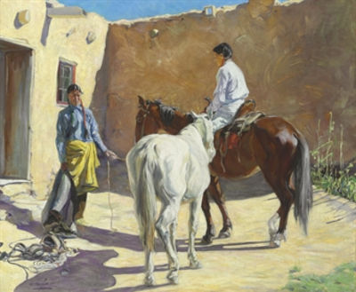 Walter Ufer : MAKING READY