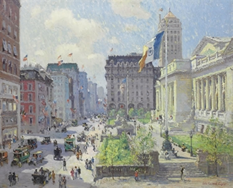 Colin Campbell Cooper : From Auction Records