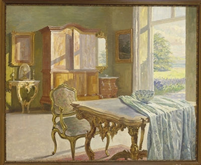 Robert Panitzsch : A sitting room in spring