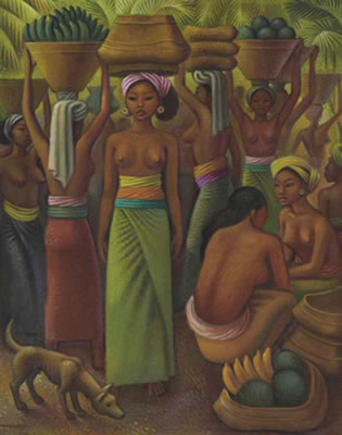 Miguel Covarrubias : Offering of Fruits for the Temple