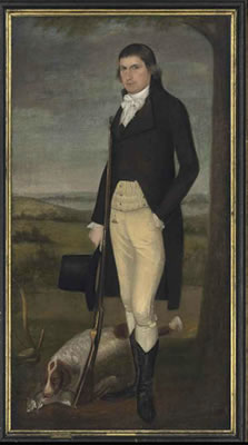 Ralph Earl : Portrait of Nathaniel Shaw Woodbridge