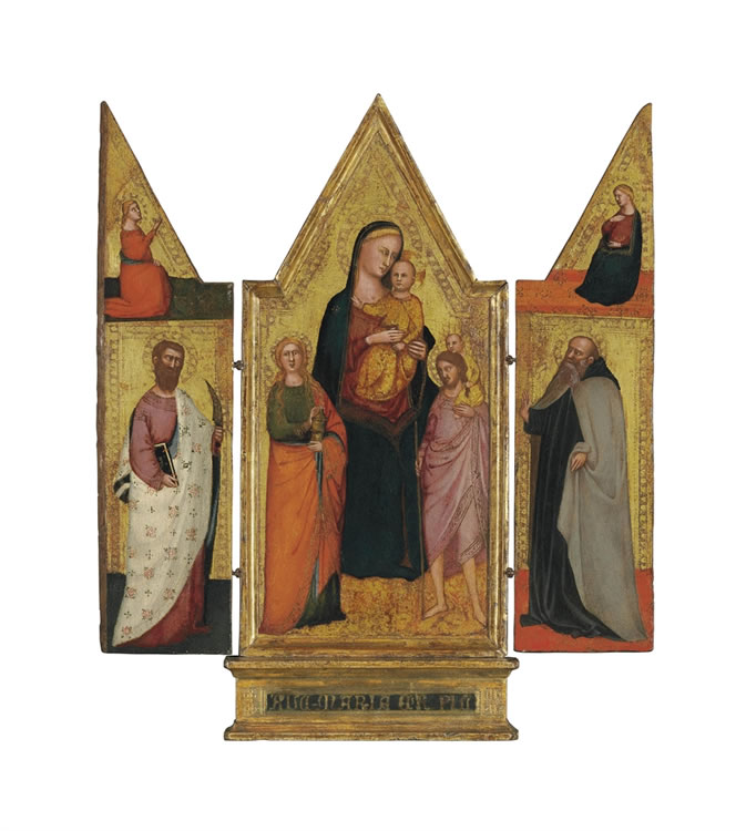 Lorenzo Di Bicci : From Auction Records