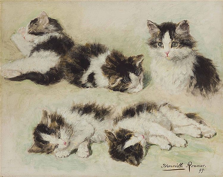 Henriette Ronner : From Auction Records