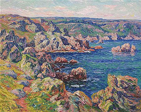 Henry Moret : Le Castel-Roch, Baie de Douarnenez