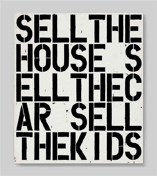 Christopher Wool : From Auction Records