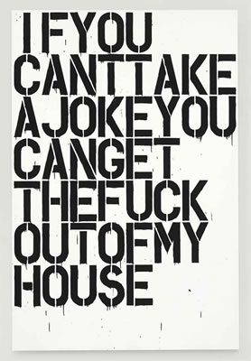 Christopher Wool : IF YOU