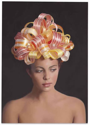 Will Cotton : Ribbon Candy Portrait