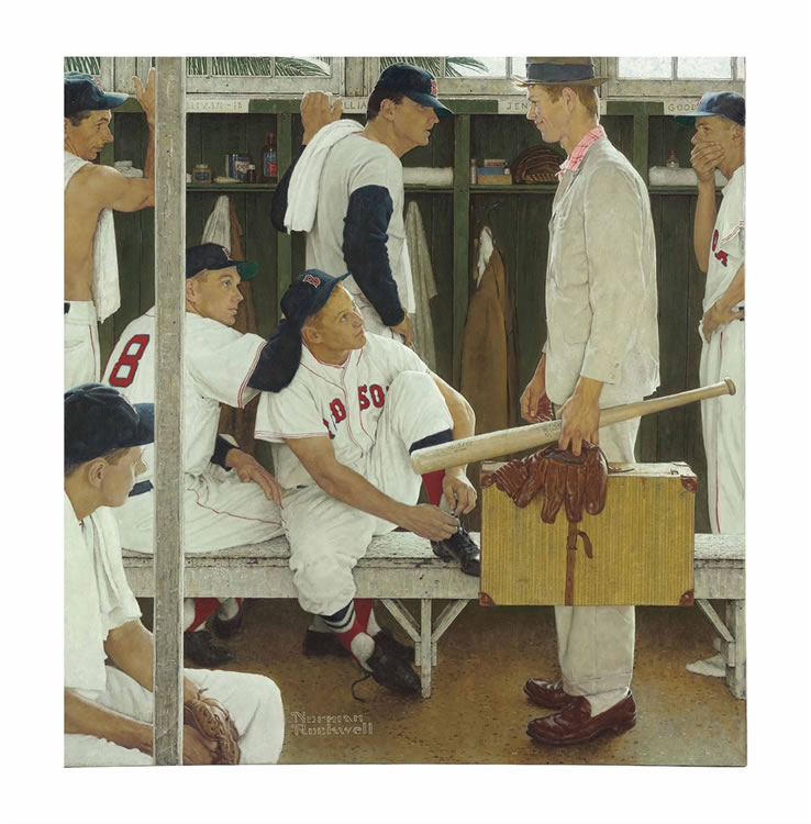 Norman Rockwell : From Auction Records