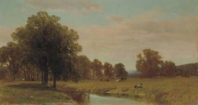 George Henry Smillie : Trees and Meadows of Berkshire