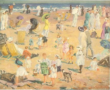 William Samuel Horton : Beach in the Sun