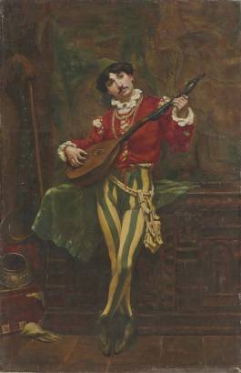 William Anderson Coffin : The Mandolin Player