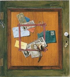 Gayle Tate : Letter Rack with Picture