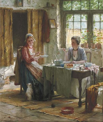 Edward Antoon Portielje : Lunchtime