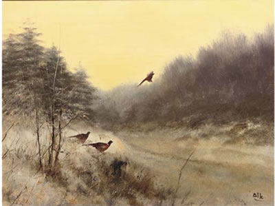 Pieter Daniel Dik : Pheasants (2)