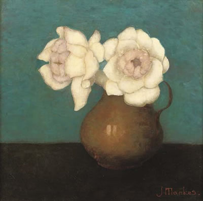 Jan Mankes : Rozen in vaas