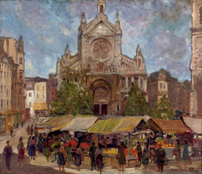 Maurice Paul : Market day