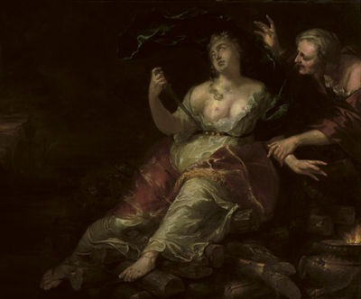 Arnold Van Houbraken : The Death of Dido