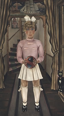 Reimond Kimpe : Girl with a ball