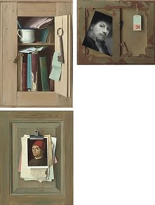 Gerald Norden : THE SMALL CUPBOARD; LOT 34 AND PAPER CLIP  (set of 3)