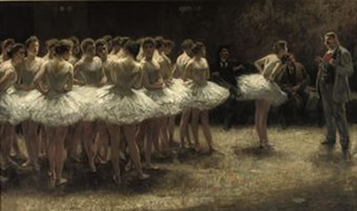 Nicolaes (Nicolaas) Van Der Waay : Een werkstaking: Strike of the Ballerinas