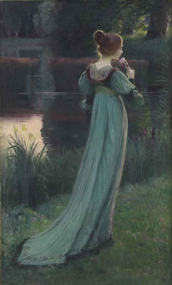 Armand Point : Reminiscing by the pond