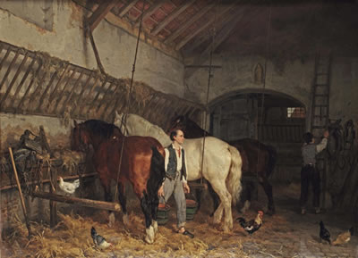 Jean-Louis Van Kuyck : In the stable