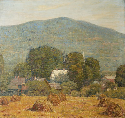 John Franklin Stacey : Haying in the Catskills