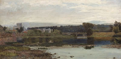 John William Buxton Knight : The Tweed at Kelso