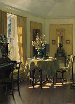 Patrick William Adam : The study, Ardilea, North Berwick