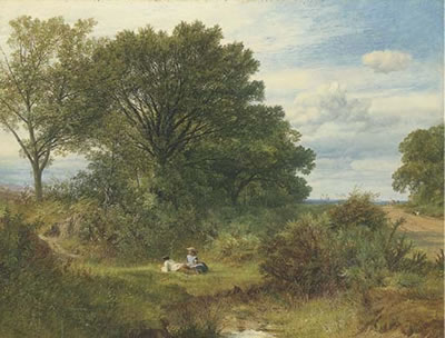 Frederick William Hulme : Near the Common, Woking, Surrey