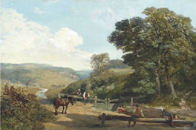 James Peel : Canal view, Tormorden Vale