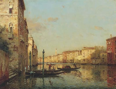 Joseph Antoine Bouvard : The Grand Canal, Venice