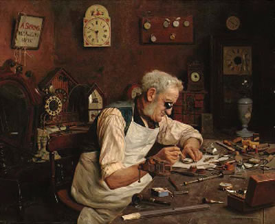 Charles Spencelayh : Time on his hands