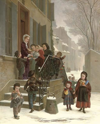 Andre Henri Dargelas : New Year's day