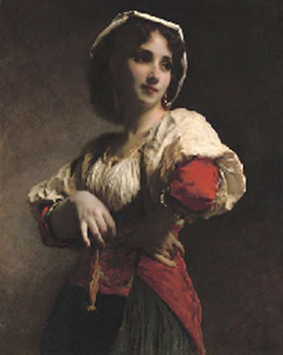 Adolphe Piot : A neopolitan beauty