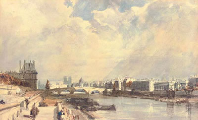 Thomas Shotter Boys : Le Pont Royal, Paris, France