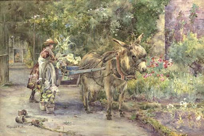 Mildred Anne Butler : The Garden Cart