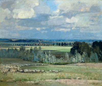 John Alfred Arnesby (Sir) Brown : Near Acle, Norfolk