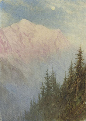 William Gersham Collingwood : Mont Blanc; The Matterhorn