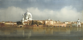 Martin Mooney : Santa Maria della Salute from the Redentore, Venice