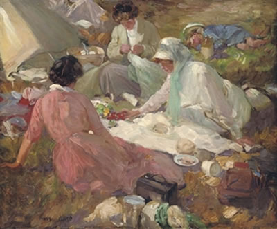 Cyrus Cincinnatto Cuneo : The picnic