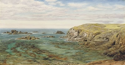 John Brett : Polpeer Cove, The Lizard, Cornwall