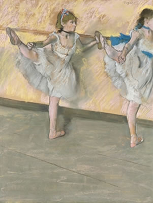 Edgar Degas : Danseuses à la barre