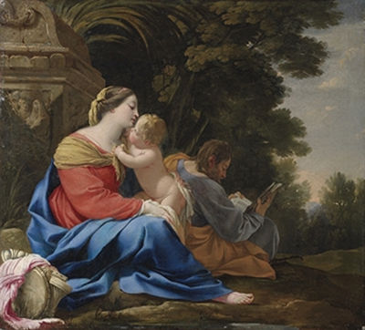 Simon Vouet : The Rest on the Flight into Egypt