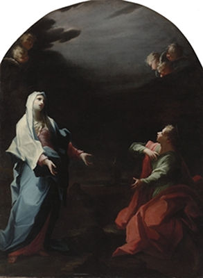 Giovanni Camillo Sagrestani : The Madonna and Saint John the Evangelist