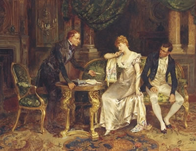 Henry Gillard Glindoni : The decision