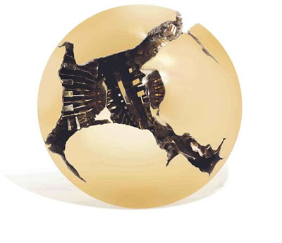 Arnaldo Pomodoro : Sfera con sfera